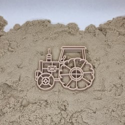 Grennn tractor cutter biodegradable plastic for play dough and sand