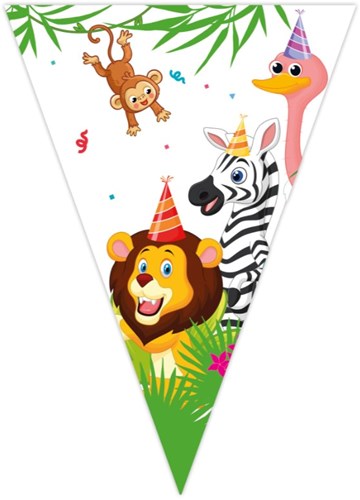 Globos paper garland jungle balloons FSC 3 meter decoration-3