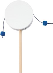 Colorations monkey drum craft set - decorate your own musical instrument, 12 pieces
