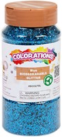 Colorations - Biodegradable Glitter Blue 113g eco-friendly crafting