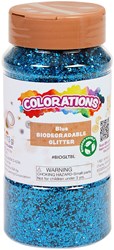 Colorations - Biologische Afbreekbare Glitter - Blauw, 113 gram
