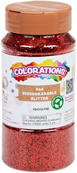 Colorations - Biologische Afbreekbare Glitter - Rood, 113 gram