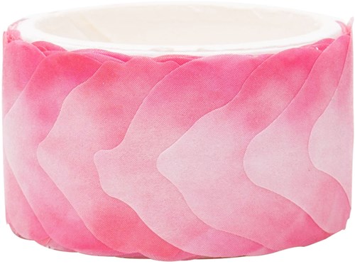 Colorations - Washi stickers pink flower petals 80 pieces craft fun-2