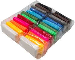 Colorations air dry clay set - 24 colors creative modeling clay