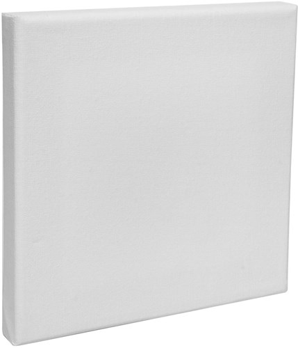 Colorations canvas painting board white 20x20 cm - set of 10 pieces-3