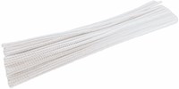 Colorations chenille stems white craft material 100 pieces creative