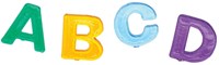 Colorations alphabet toy - Colored transparent uppercase letters 260 pcs-3