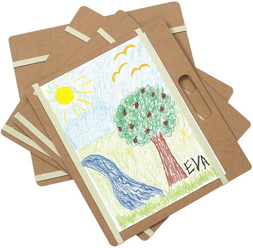 Colorations portable drawing boards set - creative toy 6-piece