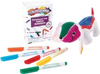 Colorations fabric marker set - permanent markers for textiles 12 colors-2