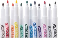 Colorations fabric marker set - permanent markers for textiles 12 colors-3