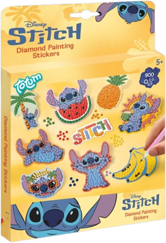 Totum diamond paint stickers Stitch - creative craft set for kids