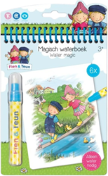 Bambolino Toys magic water colouring book Fien & Teun creative toy