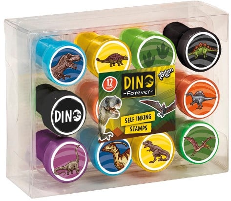Dino self-inking stamp set 075023