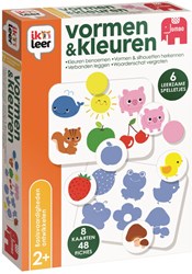 Jumbo educational game shapes and colours - learning toy for ages 2+