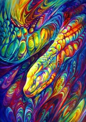 Enjoy Puzzle Rainbow Snake - 1000 Teile