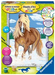 Ravensburger Painting on song Series Classic Horses in the snow