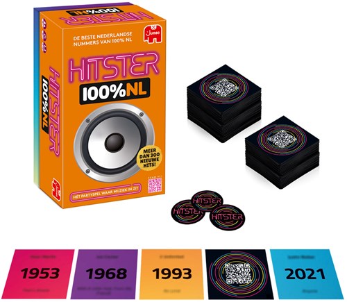 Jumbo Hitster 100% NL music party game - Dutch hits-2