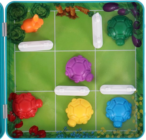 Smart Games magnetic puzzle game Turtle Tactics - travel game - 48 challenges-3