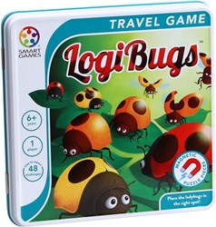 Smart Games Logibugs magnetic logic game display 8 pcs educational