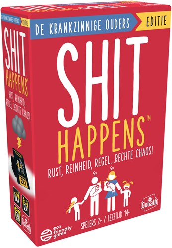 Goliath card game Shit Happens Parents Edition - Party game for adults