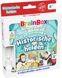 Brainbox pocket card game historical heroes educational game kids