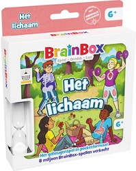 Card game educational Brainbox Pocket The human body learn about body