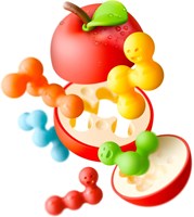 Smart Games Apple Puzzle - 3D Brain Game with 80 Challenges - Display 6 Pieces-2