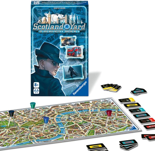 Ravensburger Scotland Yard - Board Game strategic travel game-3