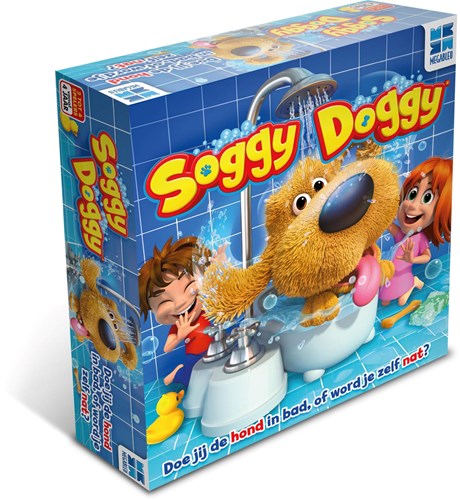 Soggy Doggy board game for kids - Splashy action game from age 4