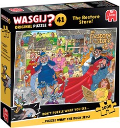 Jumbo jigsaw puzzle Wasgij Original 41 - The Restore Store - 1000 pieces