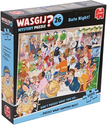Jumbo jigsaw puzzle Wasgij Mystery 26 Date Night 1000 pieces adults