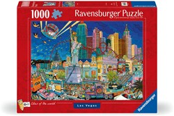 Ravensburger puzzle Fleroux Las Vegas - 1000 pieces city jigsaw
