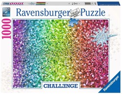 Ravensburger puzzle Challenge Glitter - Jigsaw Puzzle 1000 Pieces