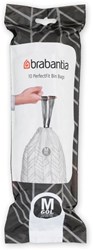 Brabantia bin liners PerfectFit M 60L 10 pieces - drawstring closure