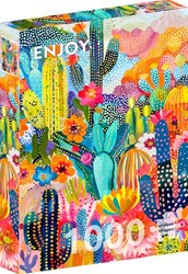 Enjoy Puzzle jigsaw puzzle Cacti Land 1000 pieces nature cardboard