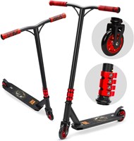BOLDCUBE - DELUXE STUNT SCOOTER: BLACK FIRE