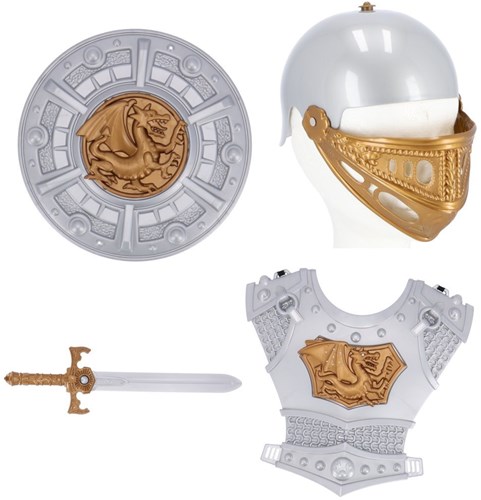 KiddyGo knight costume set 4-piece play set for children-2