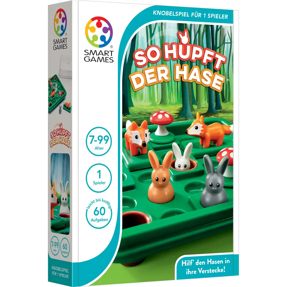 Smart Games jumping strategy game So hüpft der Hase for kids