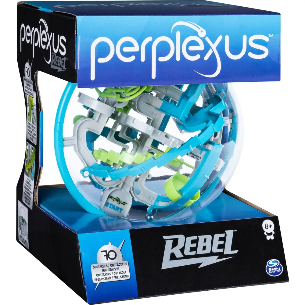 Spin Master brain teaser Perplexus Rebel 3D maze game 70 obstacles