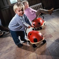 Wheelybug ride-on Ladybug Large - ride-on toy for kids-2