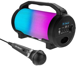 iDance party speaker portable bluetooth speaker with microphone