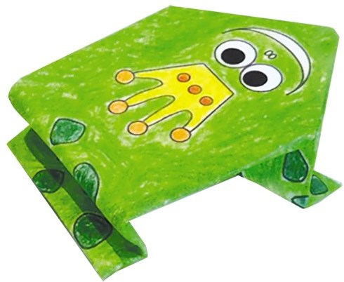 FRIDOLIN Coloring Pages Origami - Frog-2