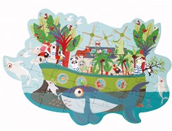 SCRATCH Contour Puzzle - The Ark