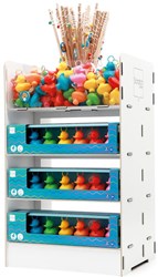 Scratch fairground ducks toy - large starter set educational