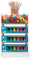 Scratch fairground ducks toy - large starter set educational-3