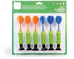 SCRATCH Start To Dart - Set Orange-Red