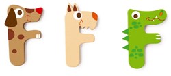 SCRATCH Wooden Letter - F