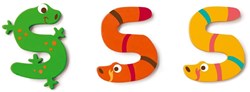 SCRATCH Wooden Letter - S