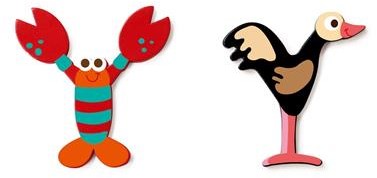Scratch wooden letter Y - self-adhesive decoration 6 cm colourful