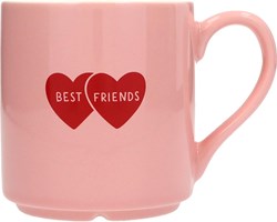 Depesche porcelain mug Best Friends 300ml with gold foil and print